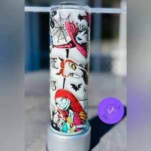 The nightmare before Christmas 20oz tumbler.